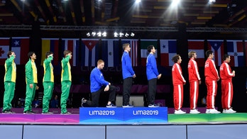 US fencer punished for kneeling on podium at Pan Am Games, other athletes warned