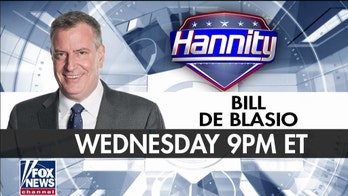 NYC Mayor Bill de Blasio to sit down with Sean Hannity Wednesday