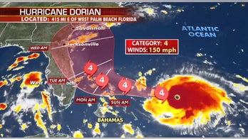 Dorian nears Bahamas bringing 150 mph winds, threat of storm surge; Trump warns it could be among 'strongest' to hit in decades