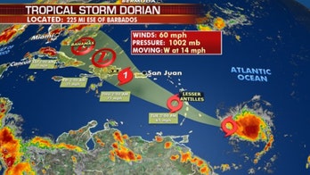 Tropical Storm Dorian strengthens, may threaten Puerto Rico, Dominican Republic as minimal hurricane