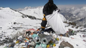 Mount Everest gets plastics ban as officials battle garbage pileup on the famous peak: report