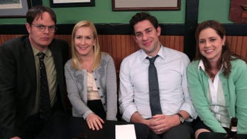 John Krasinski and 'The Office' cast recreate show's wedding dance for newlyweds