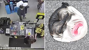 North Carolina store robbed by armed man in Halloween mask holding balloons