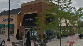 Surprise! Minivan barrels into Illinois restaurant where customers were celebrating a birthday