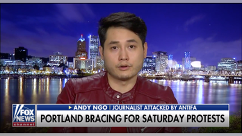 Conservative journalist Andy Ngo warns of 'powder keg' at dueling Antifa and far-right-wing protest in Portland