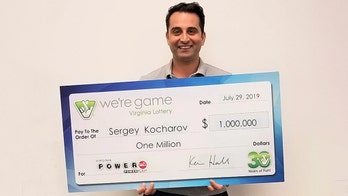 Washington Capitals official wins $1 million Powerball prize