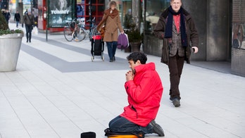 Swedish town implements $26 'begging permit'