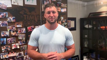 Tim Tebow opens 10th playroom for children's hospital so young patients can 'just be kids again'