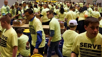Over 36,000 Christian students help serve disaster victims at youth conference