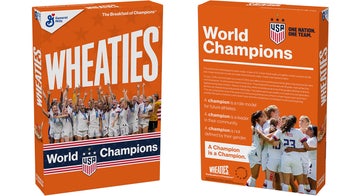 US women’s soccer team scores their own special Wheaties box