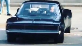 Throwback Toyota Supra and mid-engine Dodge Charger spotted on 'Fast 9' set