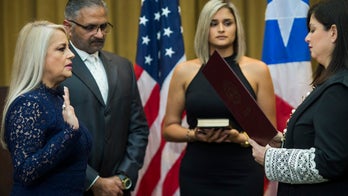 Puerto Rico justice secretary sworn in as governor after Supreme Court overturns inauguration of predecessor