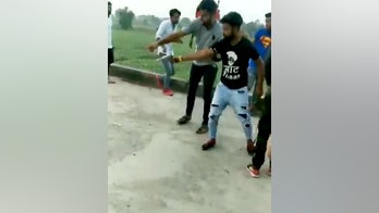 Man uses gun to cut birthday cake by shooting it