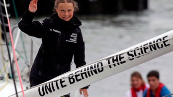 Teen climate crusader Greta Thunberg completes carbon-free voyage by yacht from Europe to New York City