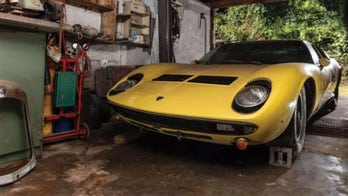 Dusty garage find Lamborghini expected to sell for $1 million or more