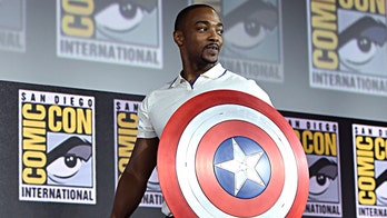 Anthony Mackie has awkward exchange with TV reporter at Formula One race