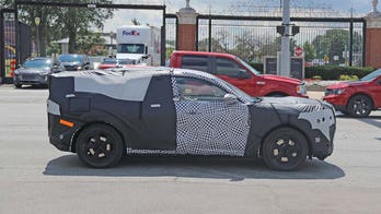 Secret electric Ford Mustang-inspired high performance SUV caught on camera