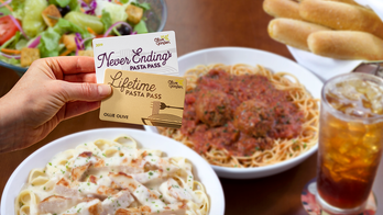 Olive Garden offering Lifetime Pasta Passes, but only for 50 diners willing to fork over enough dough