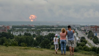 Rocket engine explosion at Russian military base kills 2, injures 4, officials say