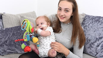 UK baby loses all 4 limbs following horrific sepsis infection, mom claims one leg 'came off in her hand'