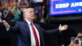 Watch: Anti-ICE protesters interrupt Trump rally in Ohio