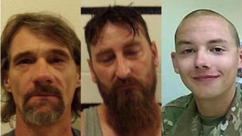 Soldier arrested with 2 others in death of stepfather found in Oklahoma cemetery