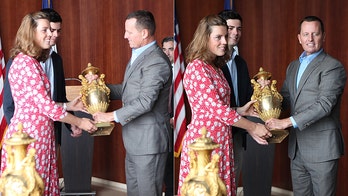 Vases stolen by Nazis returned to rightful owners in Berlin with FBI, US embassy help