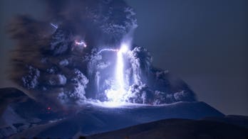 Stunning image of rare volcanic lightning captured by German photographer: 'It was a scary moment'