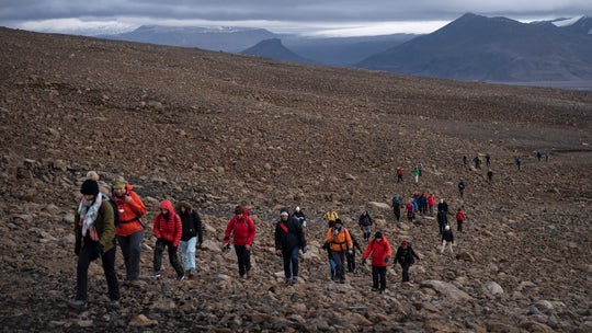 Iceland unveils memorial for melted glacier