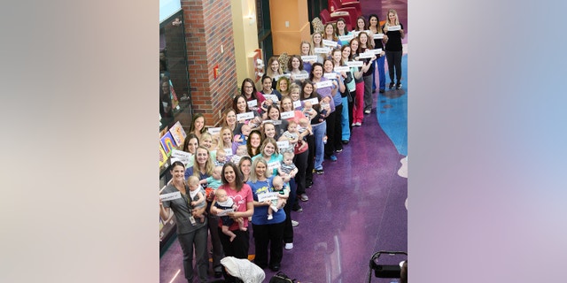 36 NICU nurses at the hospital were expecting babies within months of each other.