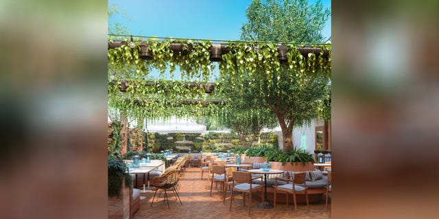 The cafe will offer a “flower menu,” which they say will change “daily based on seasonal harvests available from our network of family farms.”