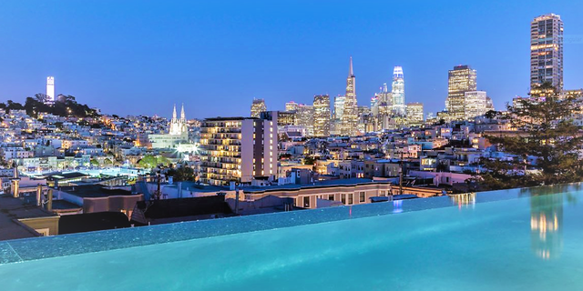 The 950 Lombard residence is being listed by real estate agents Joel Goodrich and The Altman Brothers, Josh and Matt.