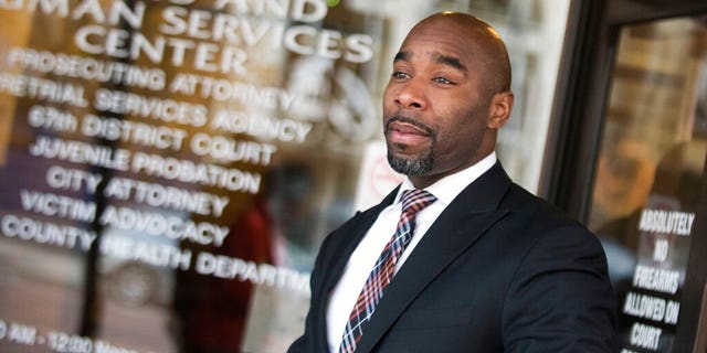 FILE: Mateen Cleaves walks out of the district court at Genesee District Court in Flint, Mich. Former Michigan State University basketball star Cleaves was standing trial on sexual assault charges in his Michigan hometown.