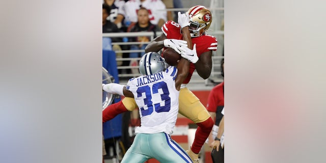 Deebo Samuel had a great rookie season for the 49ers. (AP Photo/Josie Lepe)