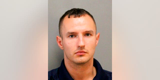 Valiery Portlock, 25, was arrested last week for allegedly pulling over a van of police officers while pretending to be a police officer, officials said.