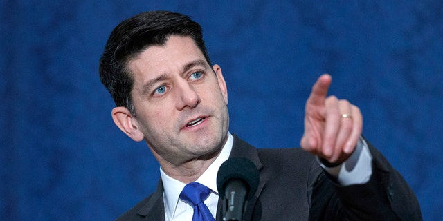 Nekdanji predsednik predstavniškega doma Paul Ryan je v sodelovanju z American Enterprise Institute izdal novo politično knjigo.  (AP Photo/Carolyn Kaster, datoteka)
