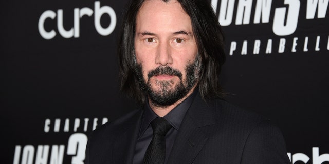 FICHIER - Dans cette photo d'archive du 9 mai 2019, l'acteur Keanu Reeves assiste à la première mondiale de