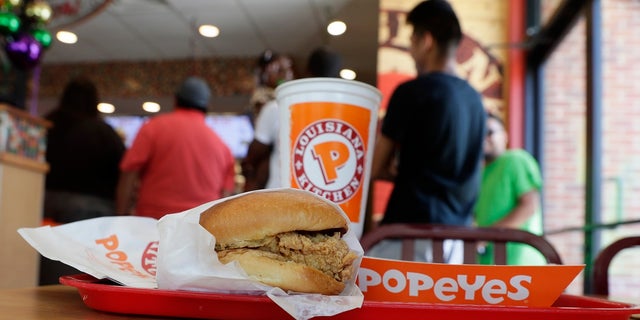 After Popeyes added a crispy chicken sandwich to their fast-fast menu, the hierarchy of chicken sandwiches in America was rattled, and the supremacy of Chick-fil-A and others was threatened. (AP Photo/Eric Gay)