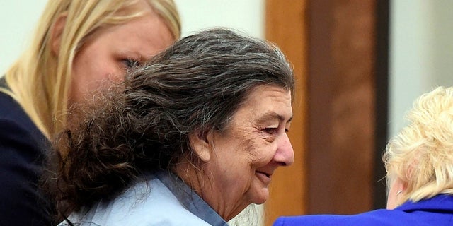 Nevada County Commissioners agreed to a $ 3 million deal with Woods, seen here in 2014, who spent 35 years in prison for a murder that she did not commit before to be exonerated by genetic evidence related to a cigarette butt. (Andy Barron / The Reno Gazette-Journal via AP, File)