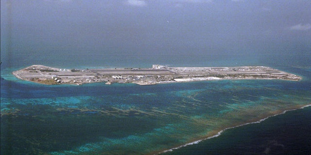 Johnston Island, part of Johnston Atoll is 825 miles southwest of Honolulu. (AP Photo/Ronen Zilberman, File)