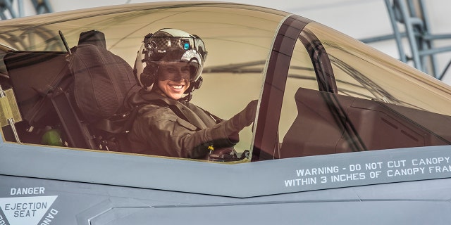 Satz graduated the F-35B Lighting II Pilot Training Program June and will be assigned to Marine Fighter Attack Squadron 121 in Iwakuni, Japan. (U.S. Marine Corps photo by Sgt. Ashley Phillips)