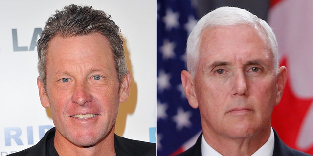 Lance Armstrong later said his tweet about Vice President Mike Pene was a joke and that people need to "lightin' the f--- up."