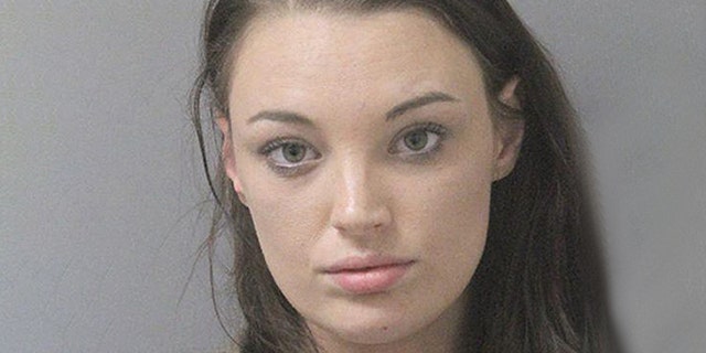 Ashley Beth Rolland, 23, allegedly told police the drugs inside of her vagina were not hers.