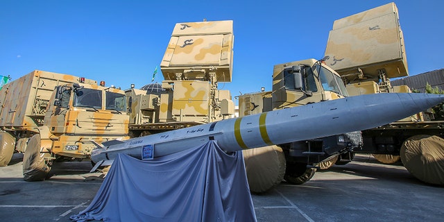 Iran says the Bavar-373 is able to recognize up to 100 targets at a same time and confront them with six different weapons.