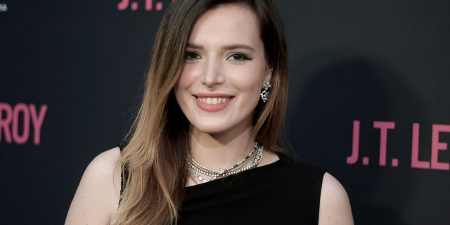 Bella Thorne at the LA Premiere of "JT LeRoy," in Los Angeles, on April 24, 2019. (Photo by Richard Shotwell/Invision/AP)