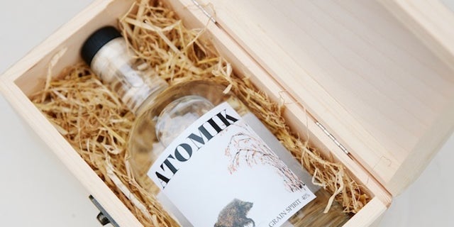 "ATOMIK" vodka is made from crops grown in the nuclear disaster's exclusion zone.