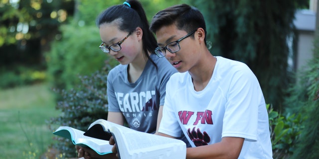 Joelle, 17, and Joseph, 15, are both baptized Seventh-day Adventists and observe Saturday as Sabbath, not practicing or playing tennis on their holy day.