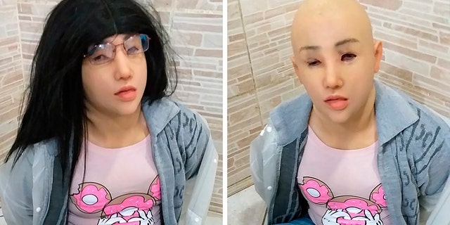 Clauvino da Silva wore a mask, wig, glasses and feminine clothing in an attempt to escape a prison complex in Rio de Janeiro, Brazil, Aug. 4, 2019.
