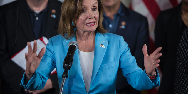 U.S. House Speaker Nancy Pelosi has struggled to rein in Democrats pushing for impeachment. (AP Photo/Oliver de Ros)
