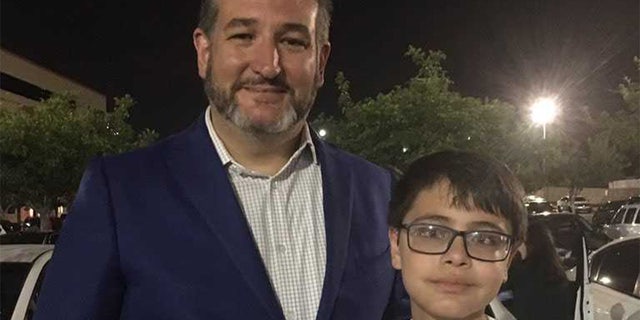 Ruben Martinez, 11, shared his "#elpasoCHALLENGE" with Sen. Ted Cruz, R-Texas, as a way to help the El Paso community heal after Saturday's massacre.